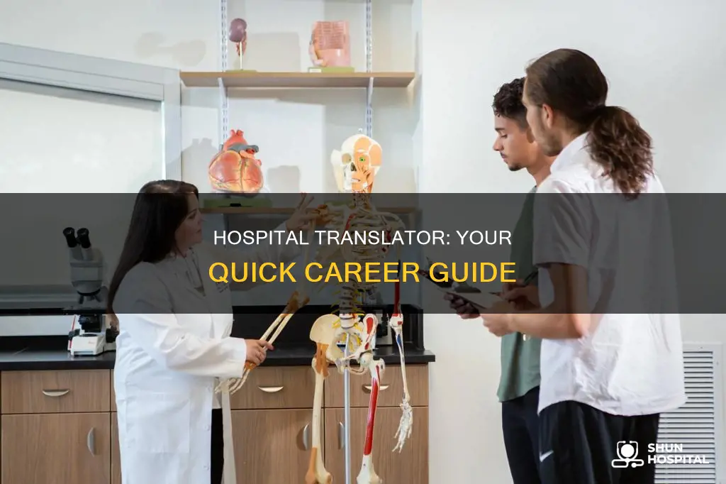 how to become a translator for hospitals