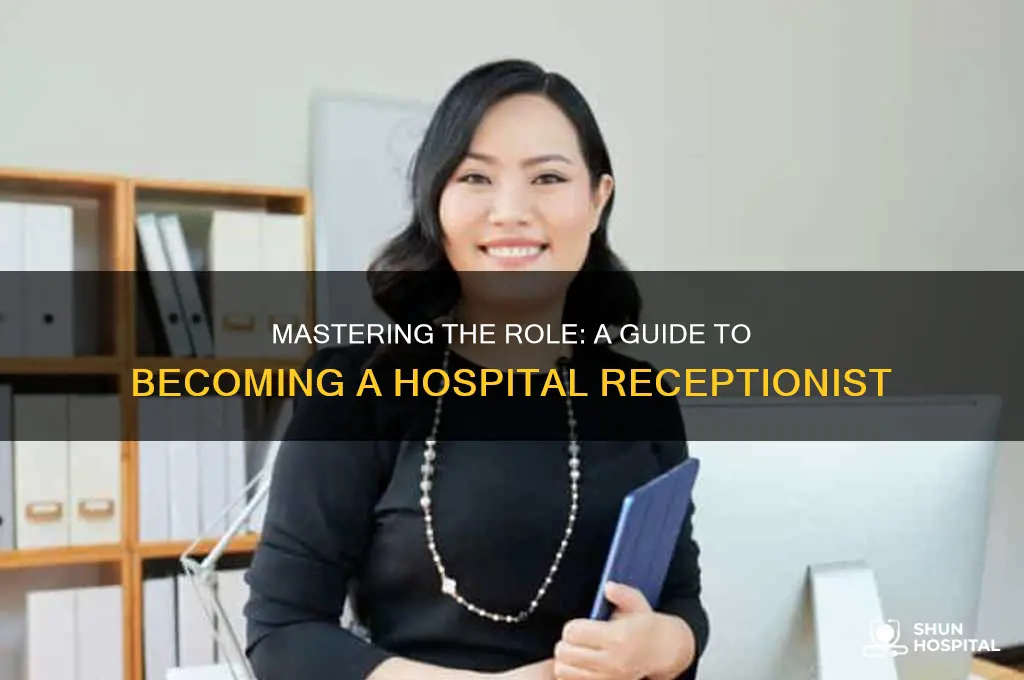 how to become hospital receptionist