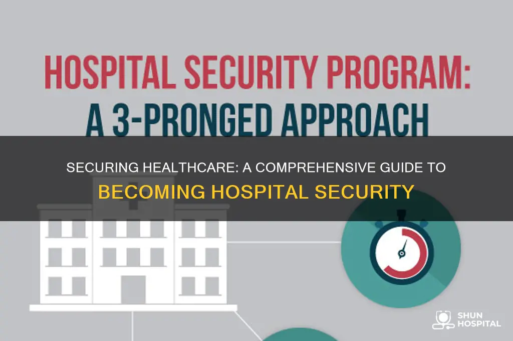 how to become hospital security