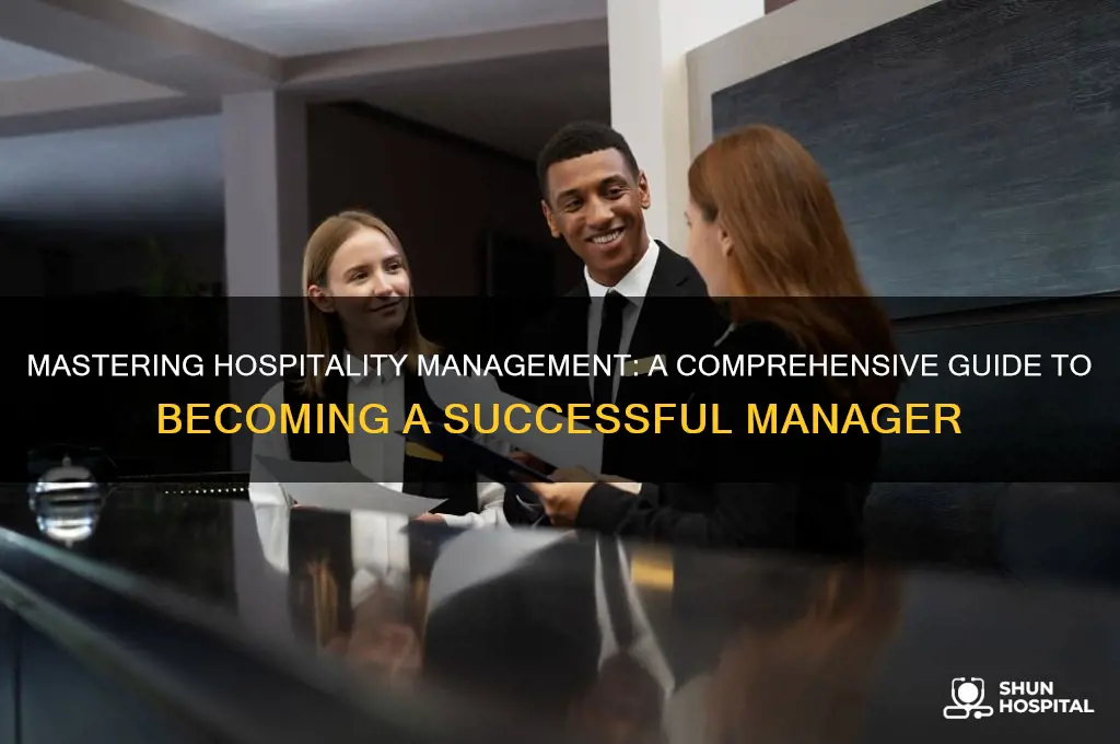how to become hospitality manager