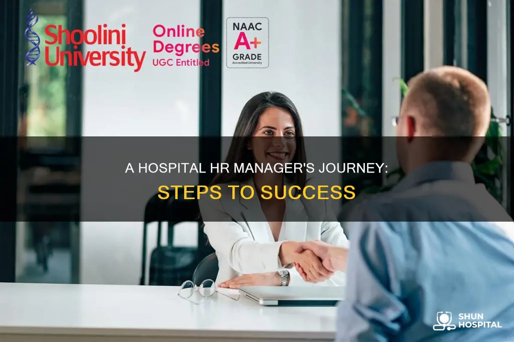 how to become hr manager in hospital