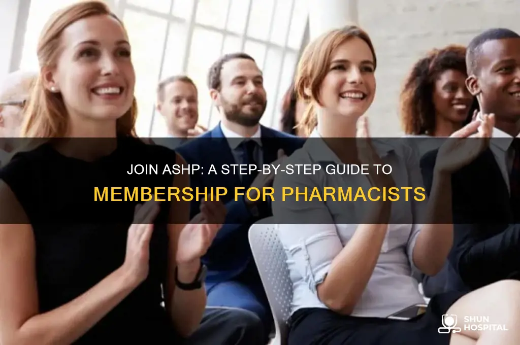 how to become member of american society of hospital pharmacists