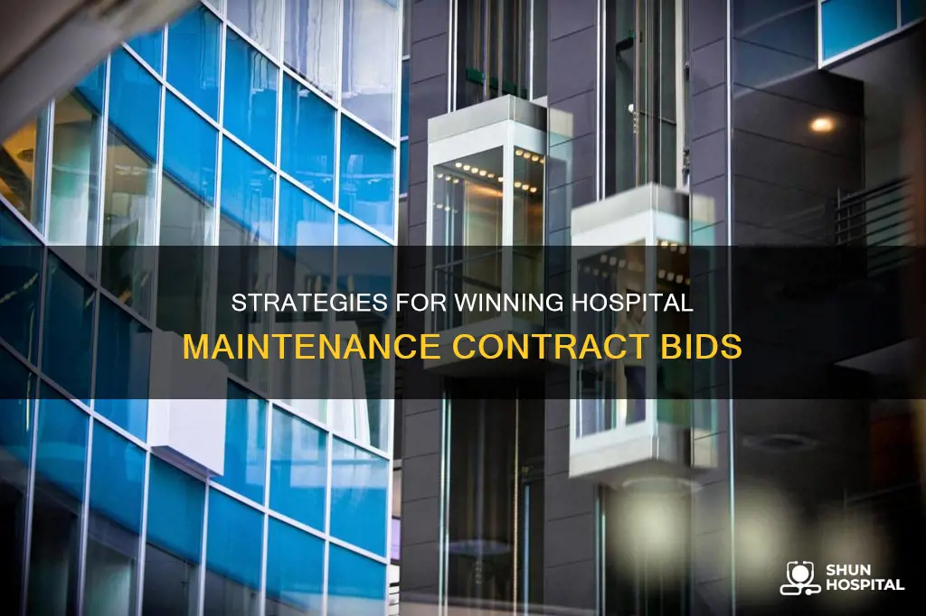 how to bid on hospital maintenance contracts