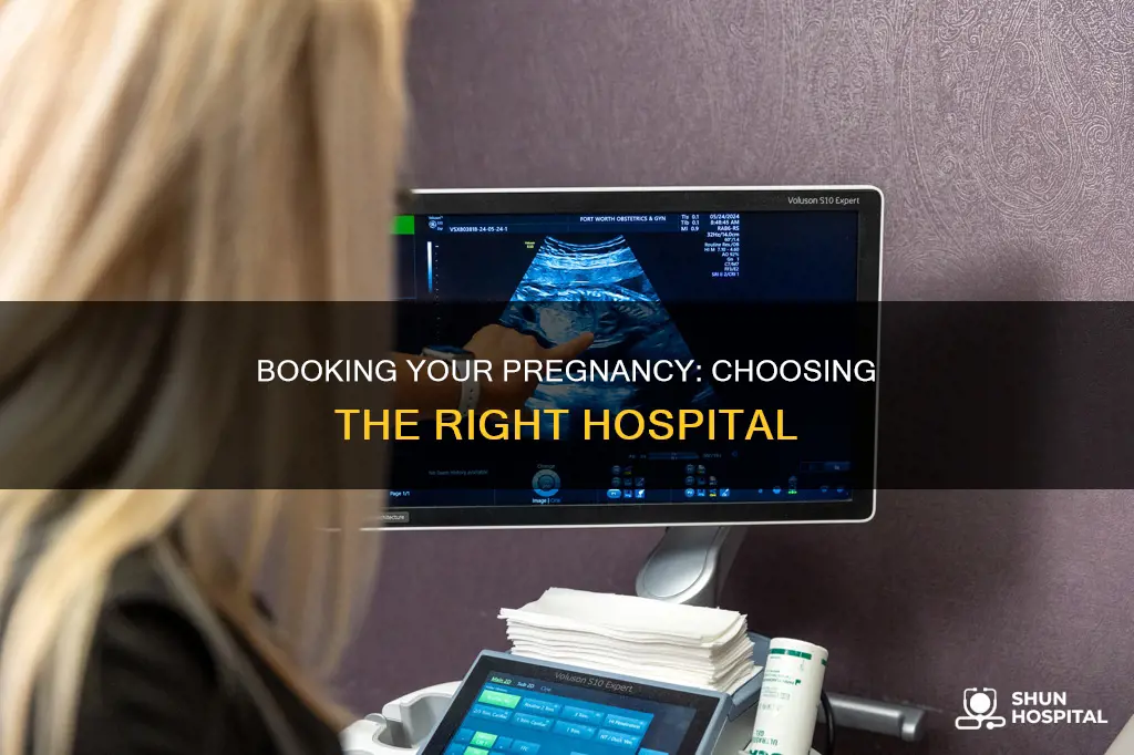 how to book a hospital for pregnancy