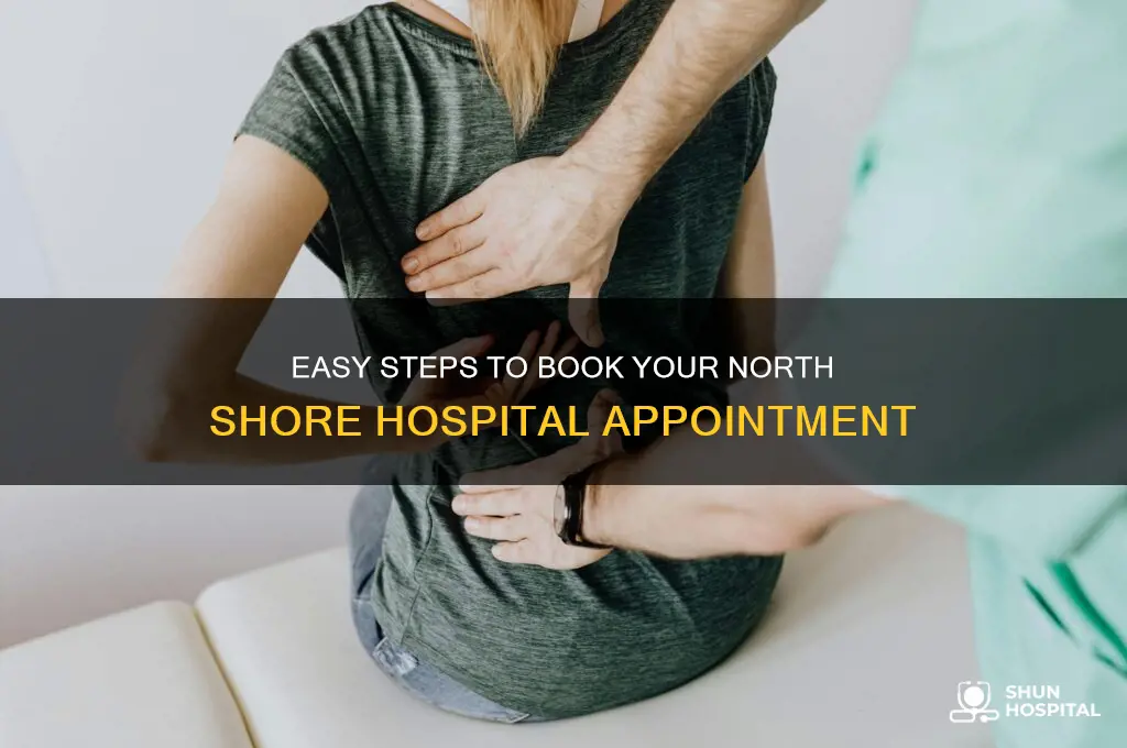 how to book an appointment in north shore hospital