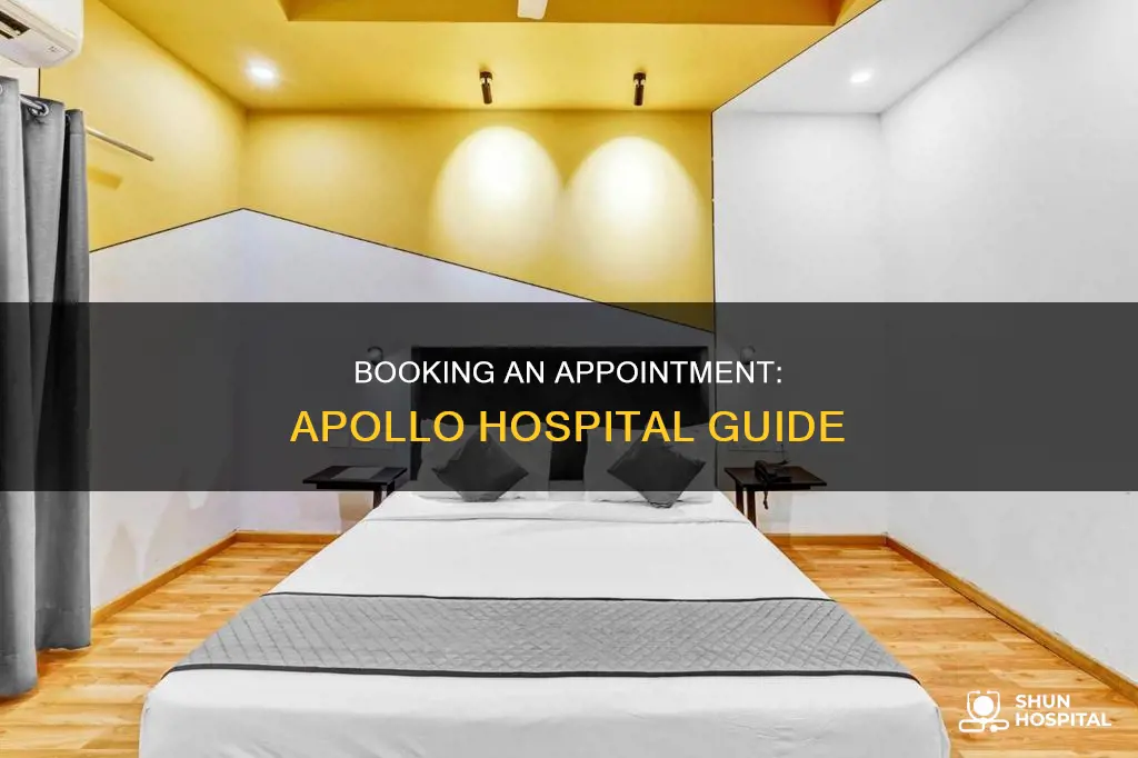 how to book appointment in apollo hospital