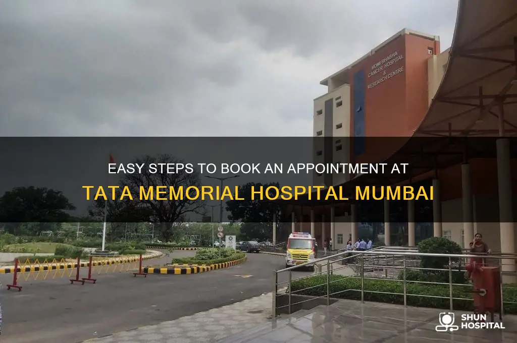 how to book appointment in tata memorial hospital mumbai