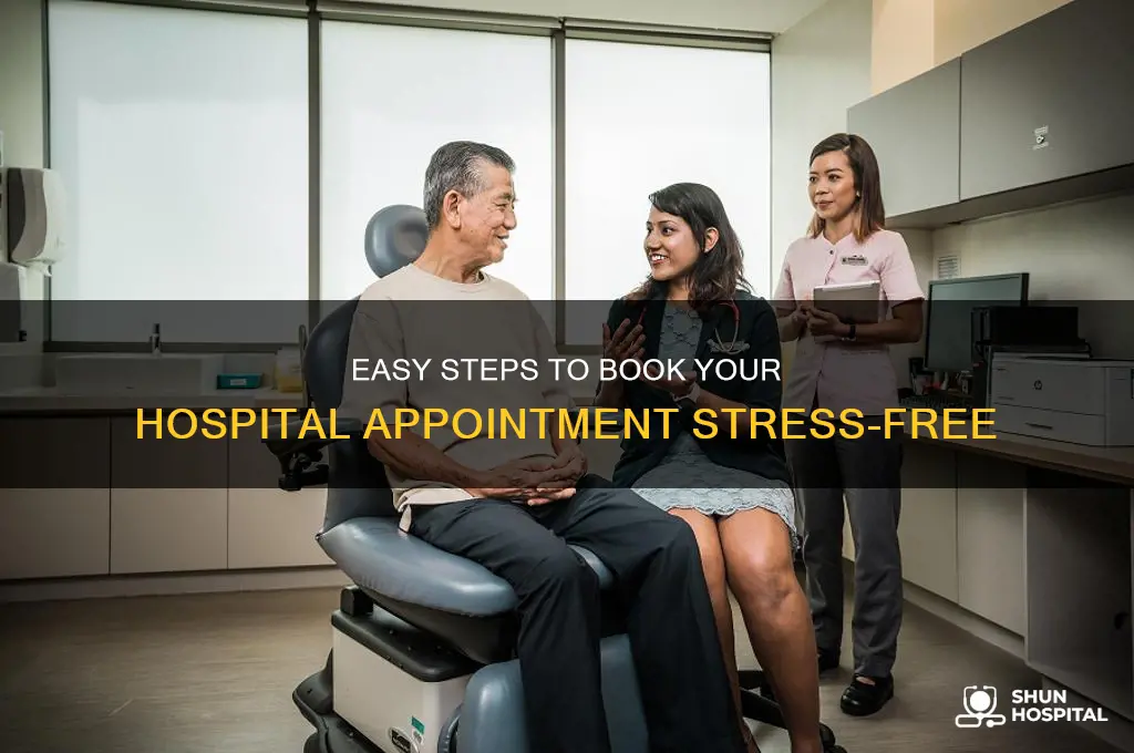 how to book hospital appointment