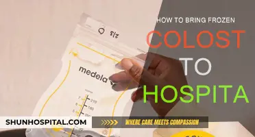 Colostrum for Newborns: Transporting Frozen Colostrum to Hospital