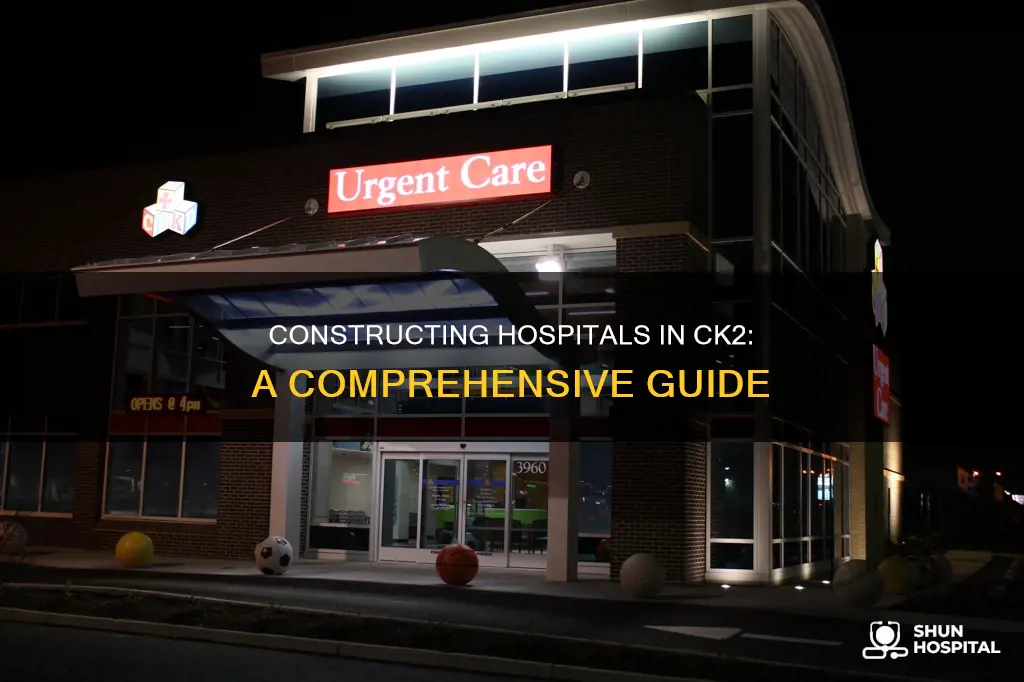 how to build a hospital in ck2
