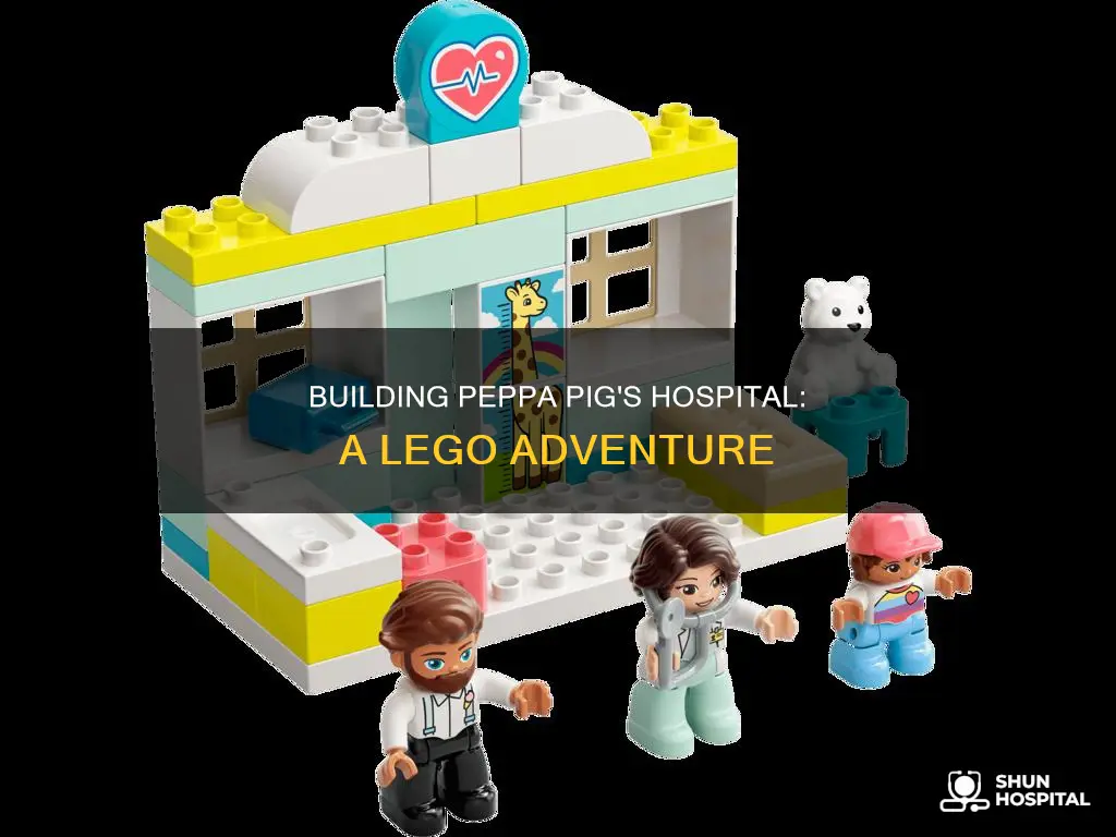 how to build peppa pig lego hospital