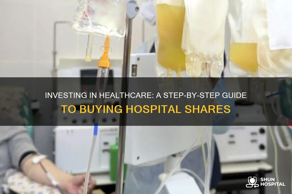 how to buy hospital shares