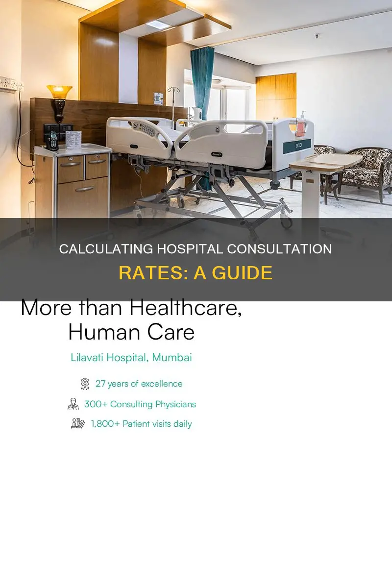 how to calculate consultation rate at hospital