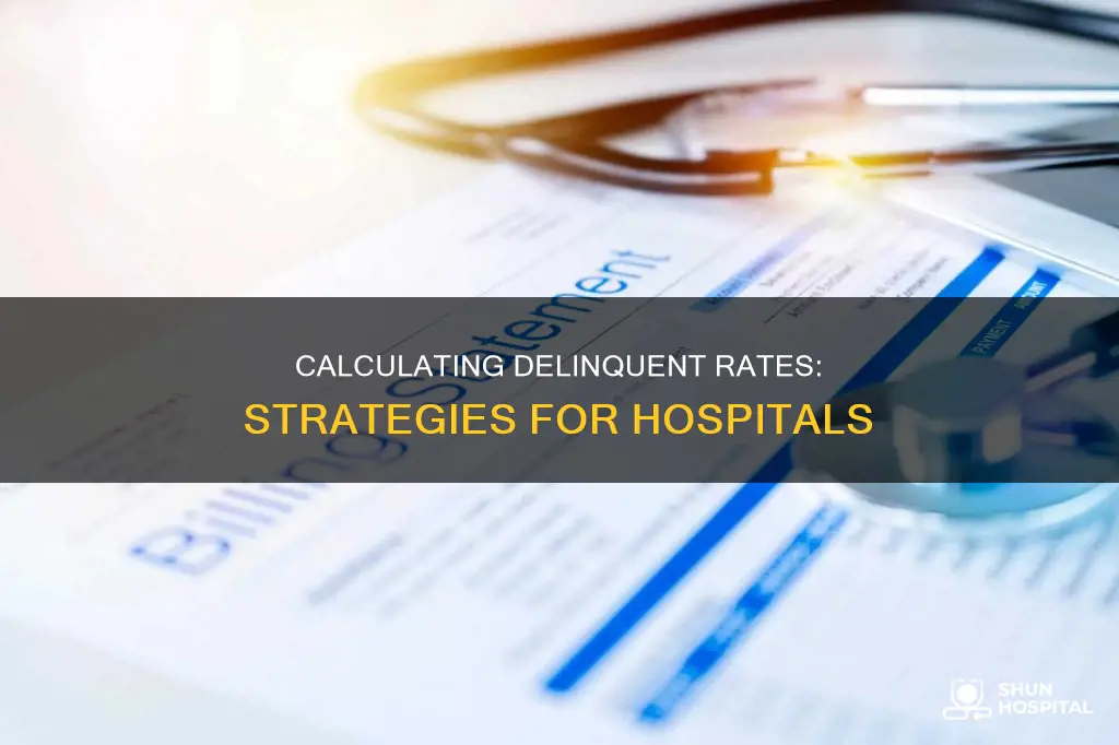 how to calculate delinquent rates in hospital