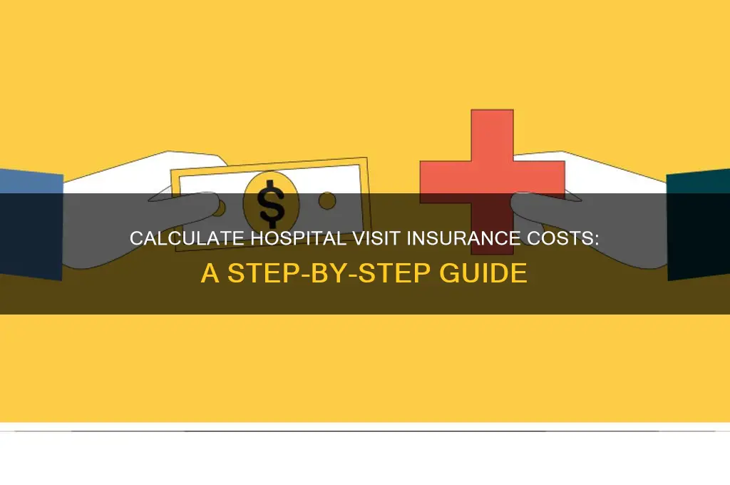 how to calculate hospital visit insurance cost with insuranc