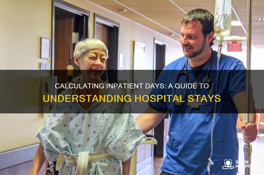 how to calculate inpatient days in hospital