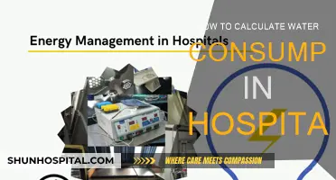 Water Consumption in Hospitals: Calculating Efficient Usage