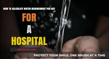 Calculating Daily Water Needs for Hospitals: A Comprehensive Guide