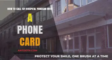 Calling 121 Hospital Yongsan: A Simple Guide Using Phone Cards