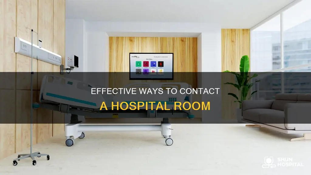 how to call a hospital room number