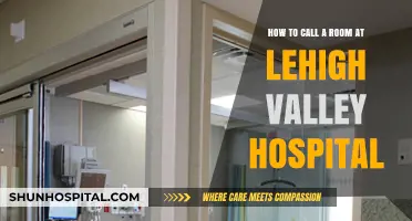 How to Call a Patient's Room at Lehigh Valley Hospital