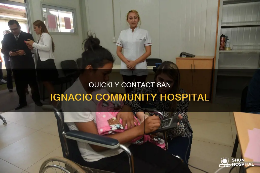 how to call san ignacio community hospital