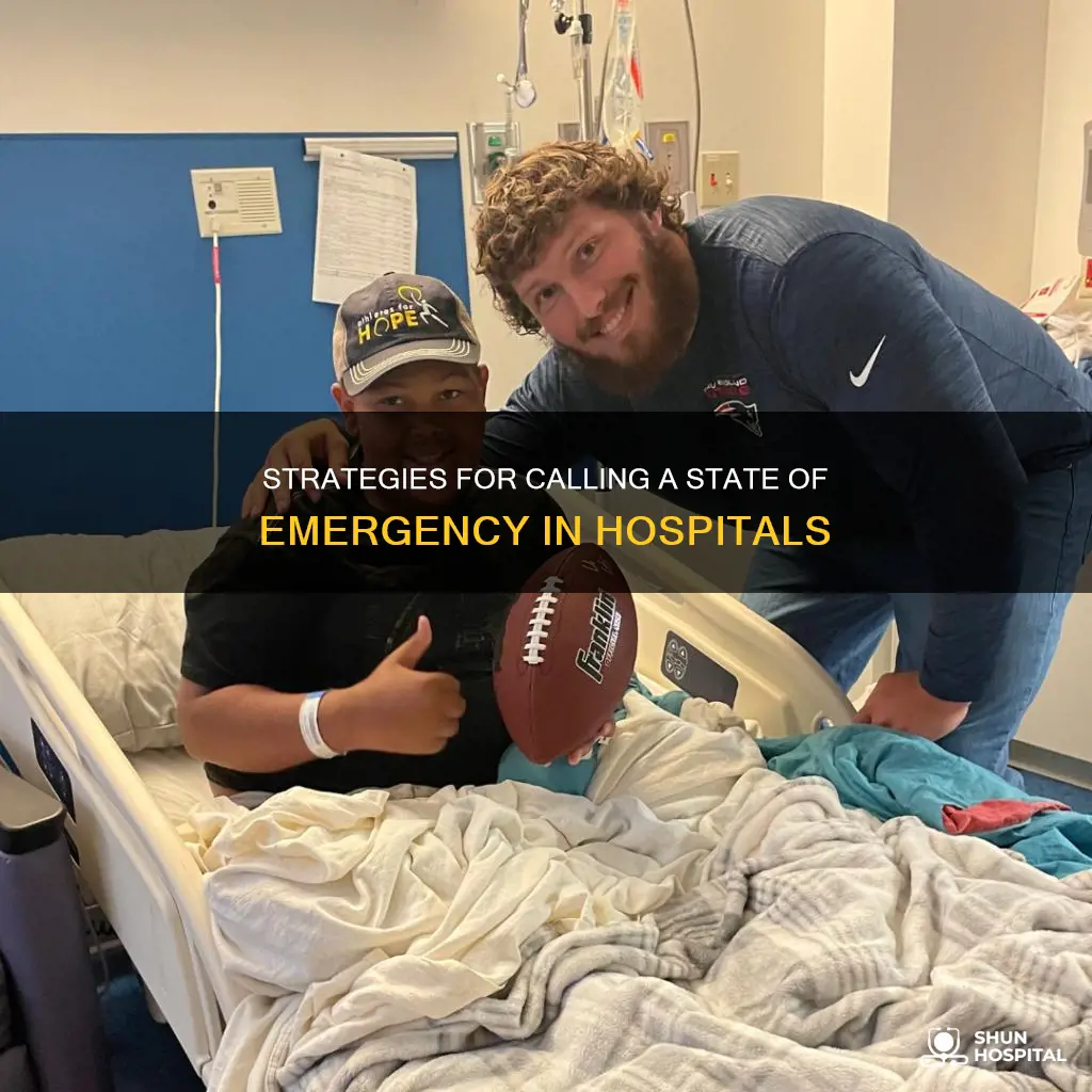 how to call state on a hospital