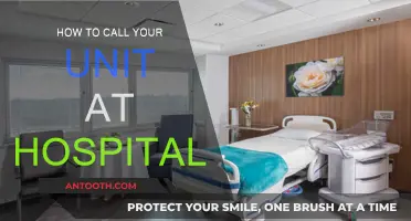 Calling Your Hospital Unit: A Quick Guide