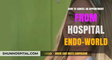 Canceling Hospital Appointments at Endo-World: A Step-by-Step Guide