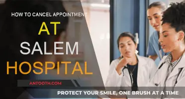 Canceling Your Appointment: Salem Hospital Guide