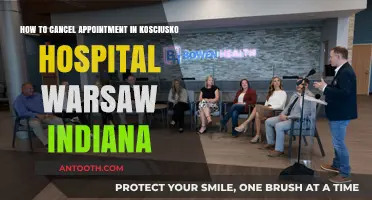 Canceling Appointments at Kosciusko Hospital in Warsaw, Indiana: A Guide