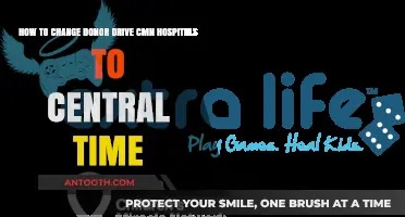 Switching CMN Hospitals Donor Drive to Central Time: A Step-by-Step Guide
