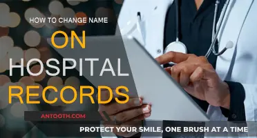 Updating Medical Records: Name Change Procedure and Requirements