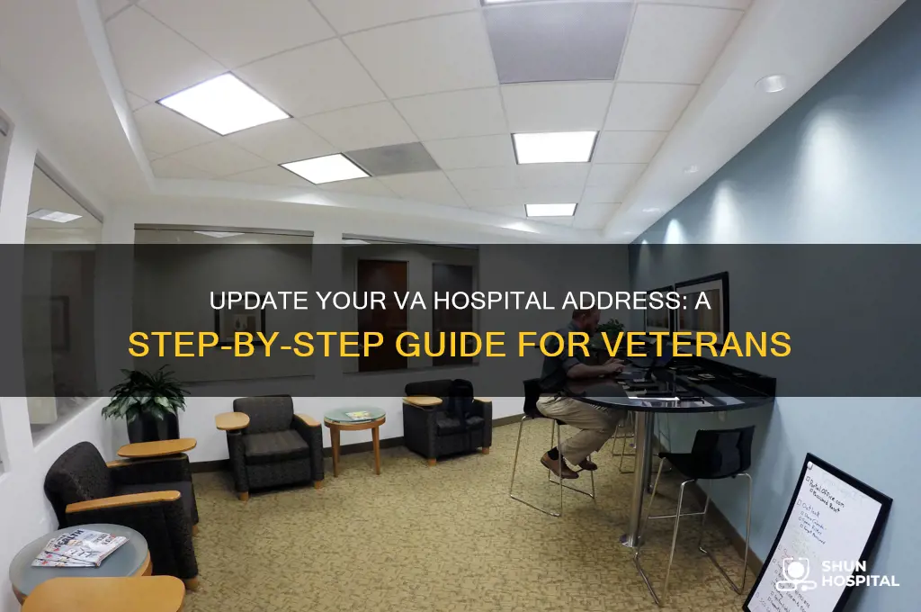 how to change your address with your va hospital
