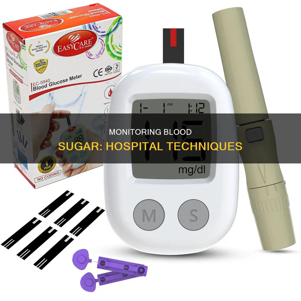 how to check blood sugar in hospital