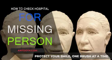 Finding Missing Persons: Check Hospitals Efficiently