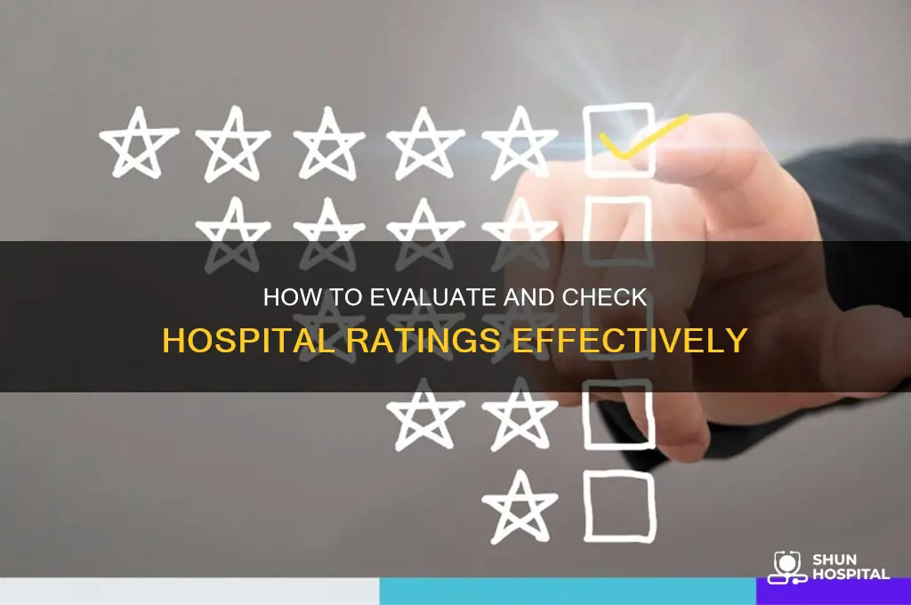 how to check hospital ratings