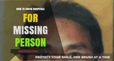 Finding Missing Persons: Hospitals' Role and How to Check