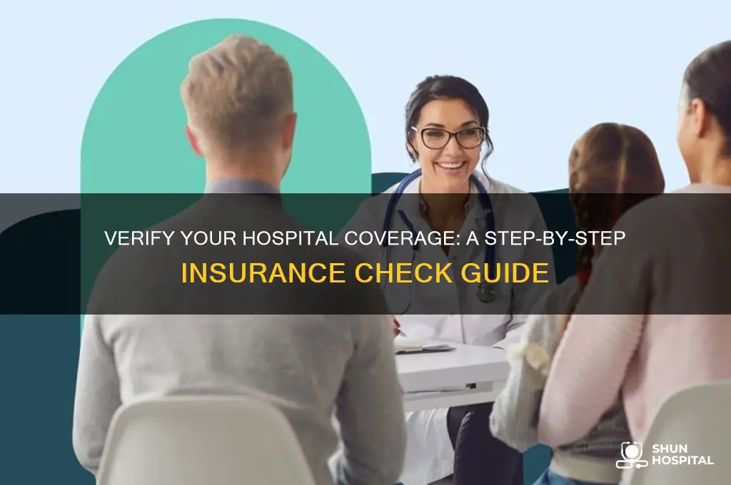 how to check if hospital is covered by insurance