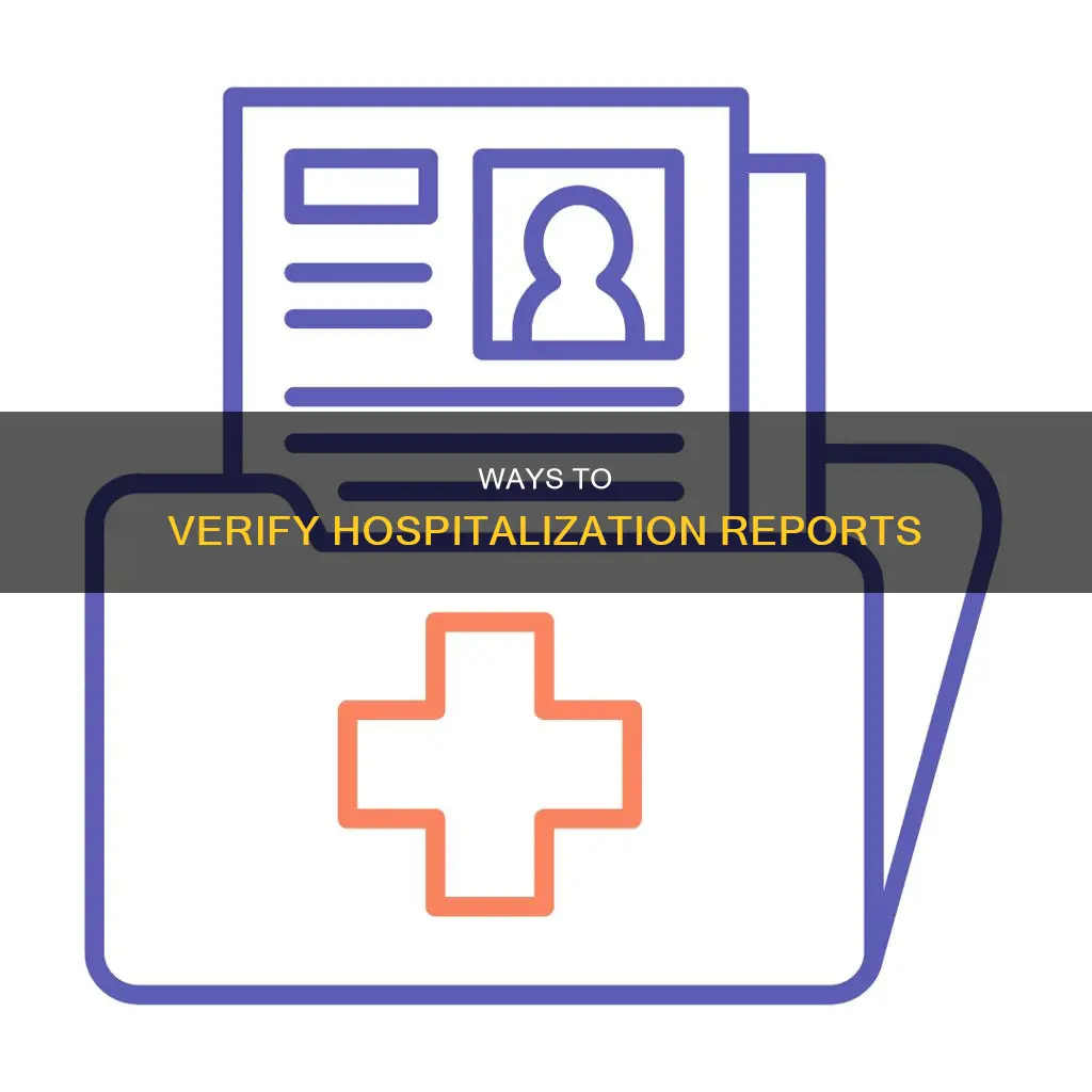 how to check if someone was hospitalized