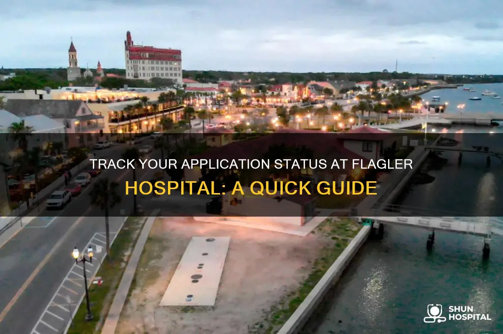how to check the status of your application flagler hospital