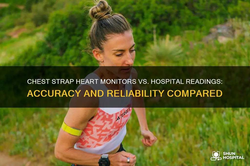 how to chest strap heart monitors compare to hospital reading
