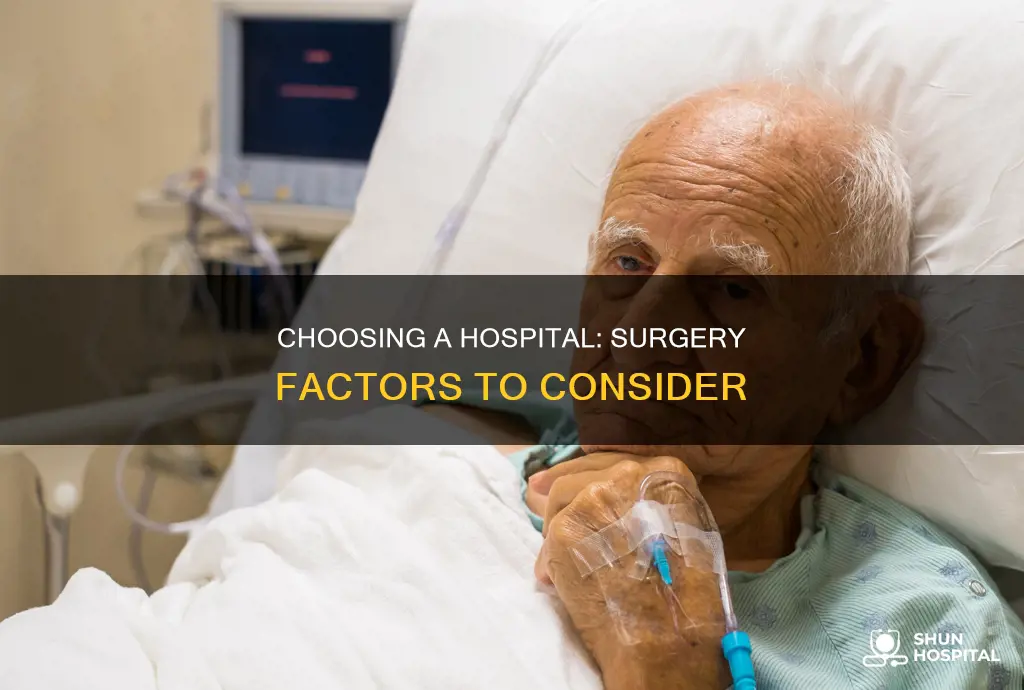 how to choose a hospital for surgery