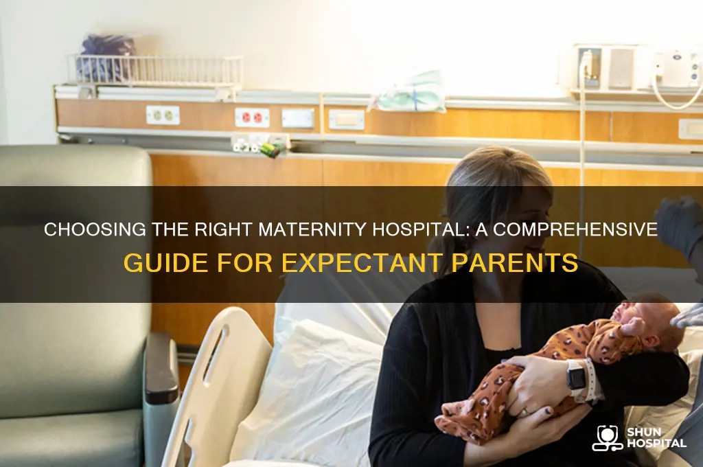 how to choose maternity hospital