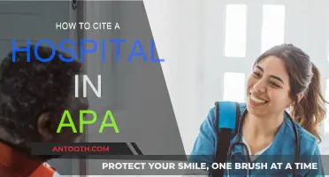 Citing Hospitals in APA Style: A Quick Guide