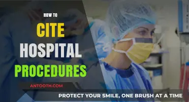Mastering Citations: A Guide to Referencing Hospital Procedures Accurately