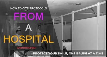 Citing Hospital Protocols: A Guide to Properly Format References