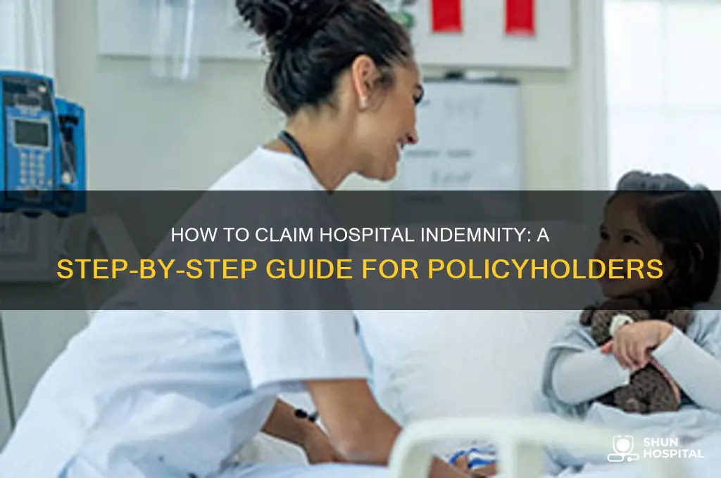how to claim hospital indemnity