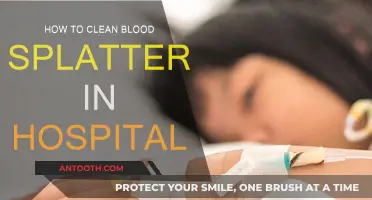 Effective Blood Splatter Clean-up: Hospital Edition