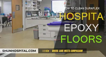 The Best Way to Clean Duraflex Hospital Epoxy Floors
